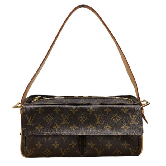 Louis Vuitton Vivacite MM Monogram Handbag - Brown