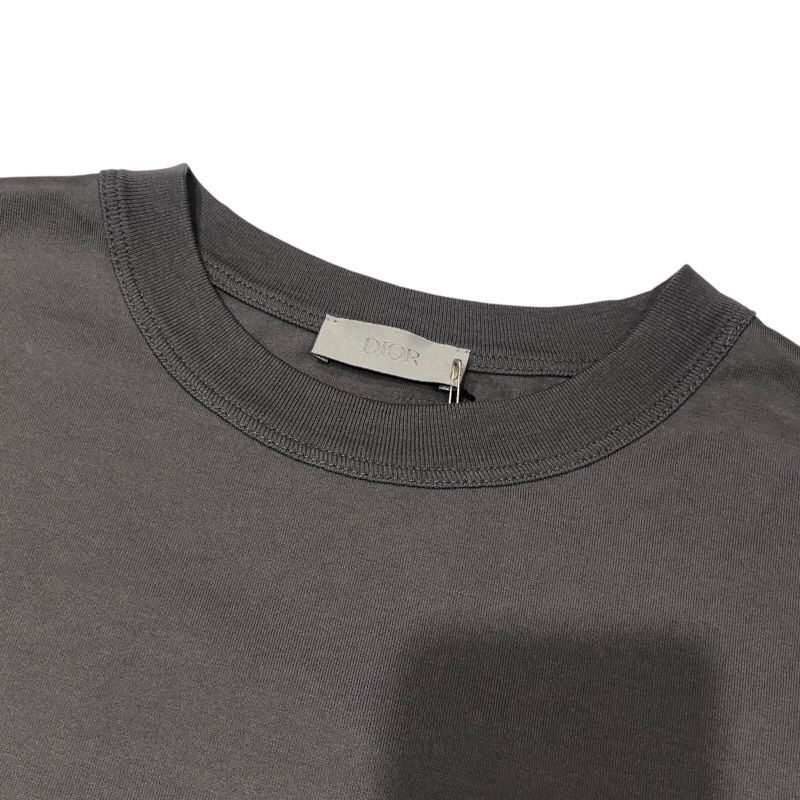 Christian Dior × Cactus Jack Printed T-Shirt - Gray Cotton, Size M