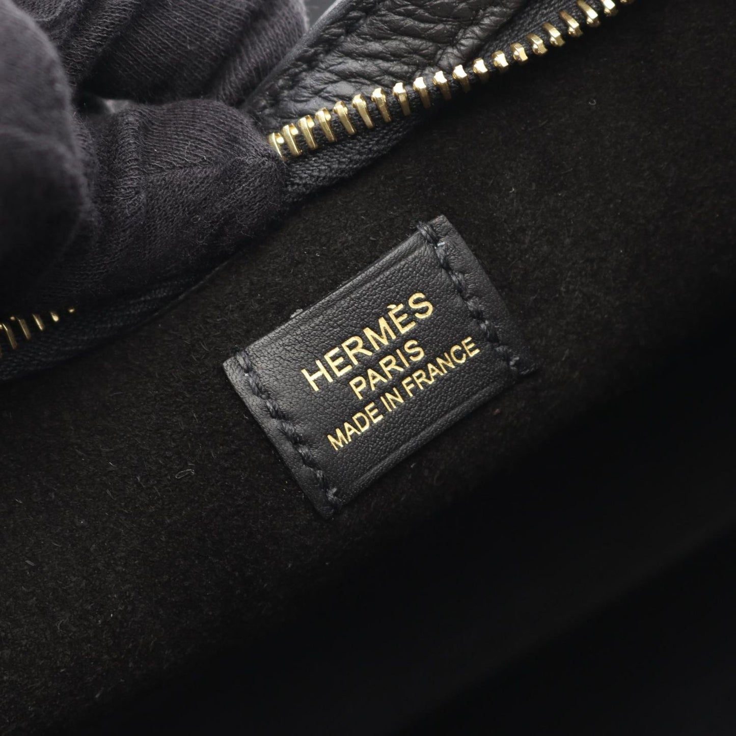 HERMES Petit Alson Black Leather Shoulder Bag - Unused Luxury