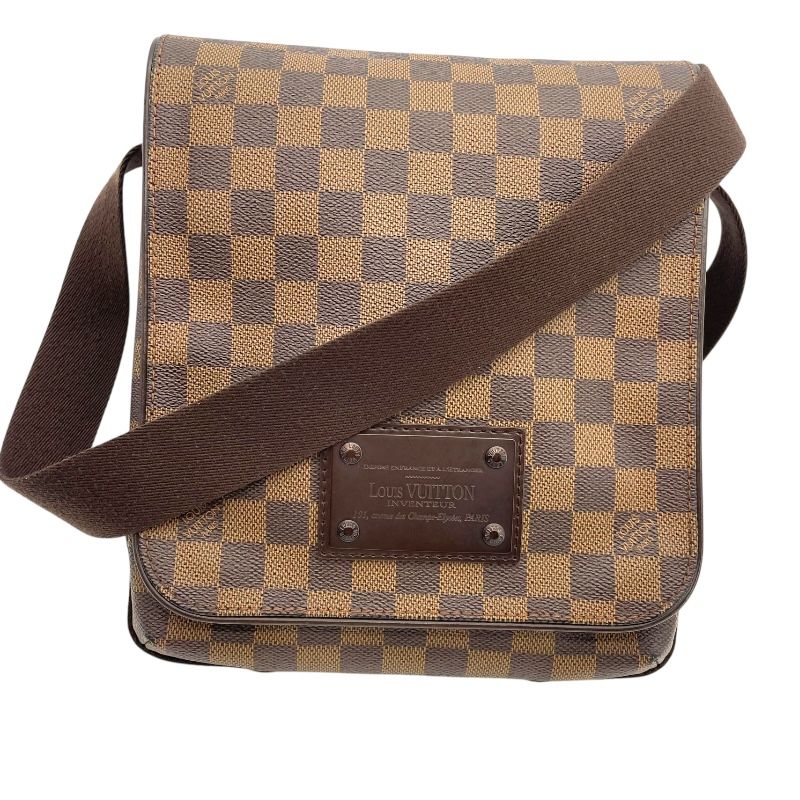 Louis Vuitton Brooklyn PM Brown Damier Unisex Shoulder Bag
