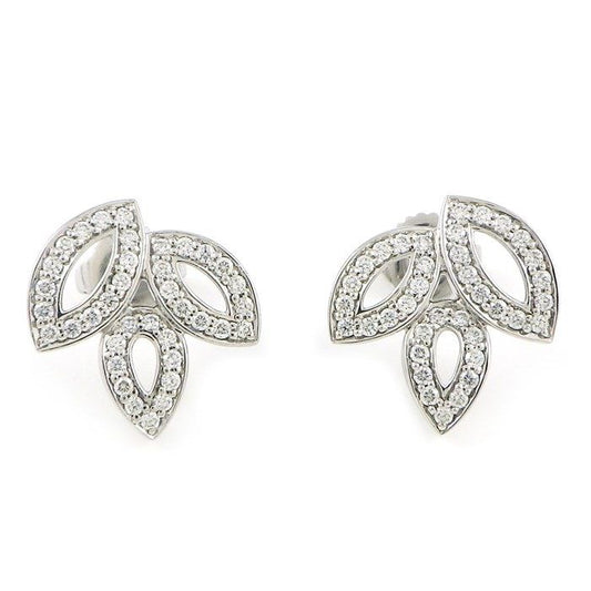HARRY WINSTON Lily Cluster Mini Diamond Earrings - 0.37ct