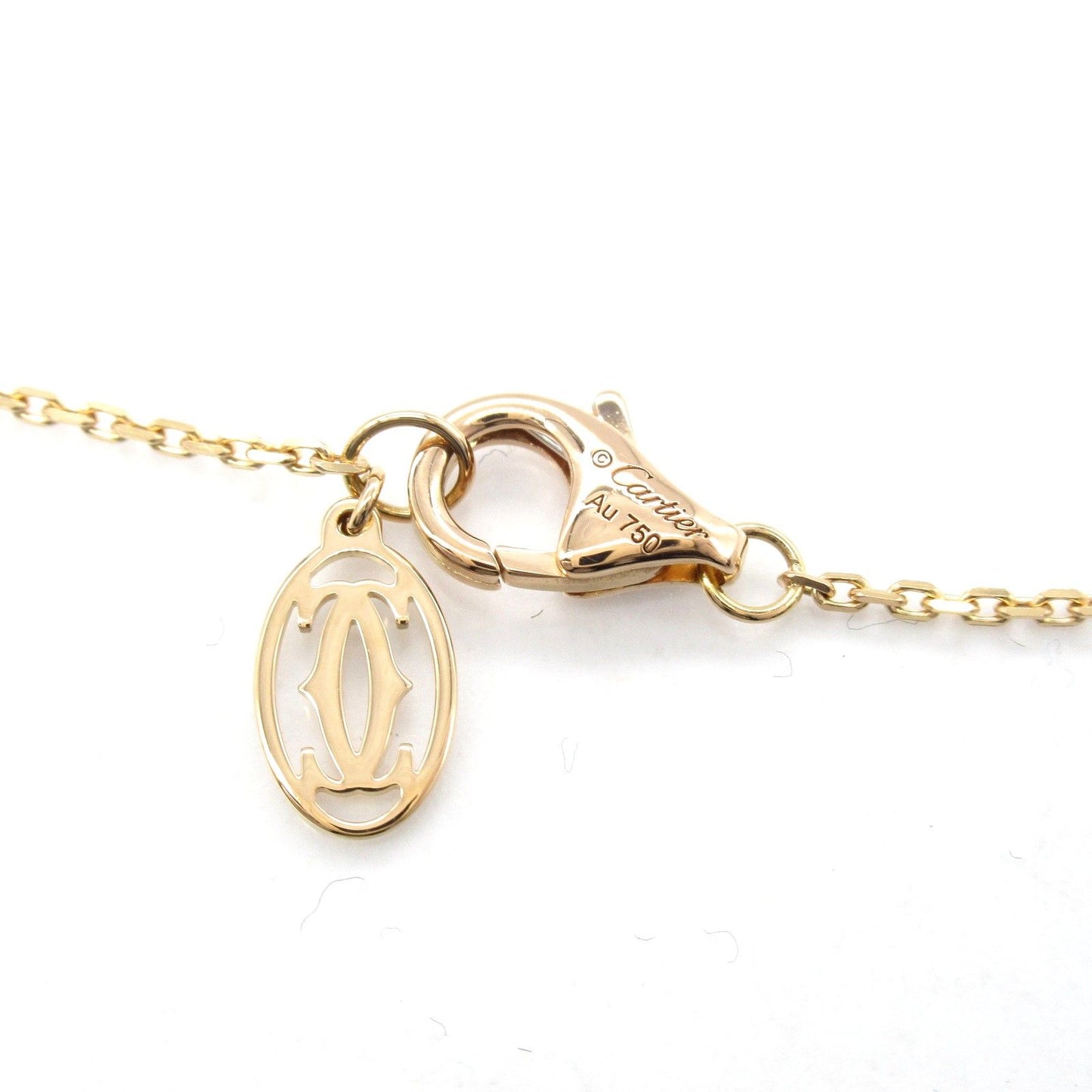 Cartier Amour XS Necklace in 18K Pink Gold with Diamonds