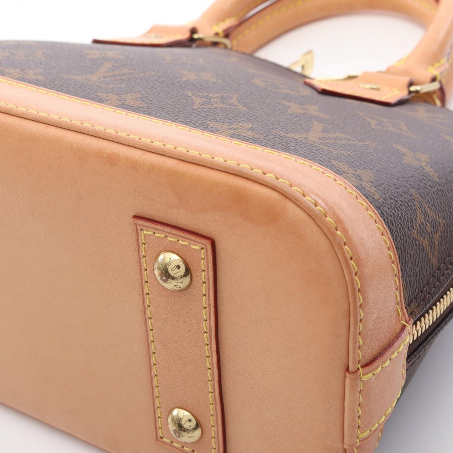 Louis Vuitton Alma BB Handbag - Timeless Elegance in Brown