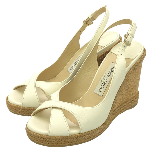 Jimmy Choo White Sandals - Exquisite Craftsmanship & Timeless Elegance