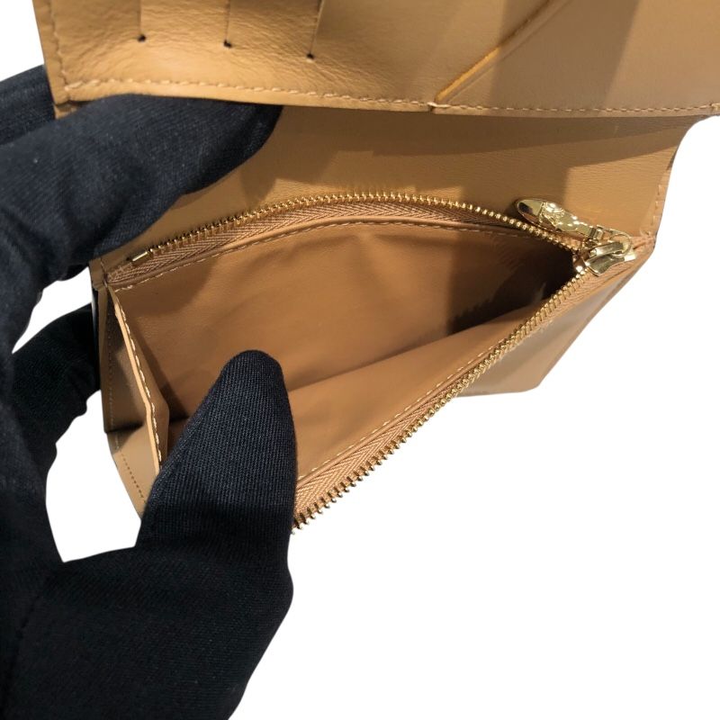 Louis Vuitton LV Vertical Compact Wallet - Black with Gold Hardware