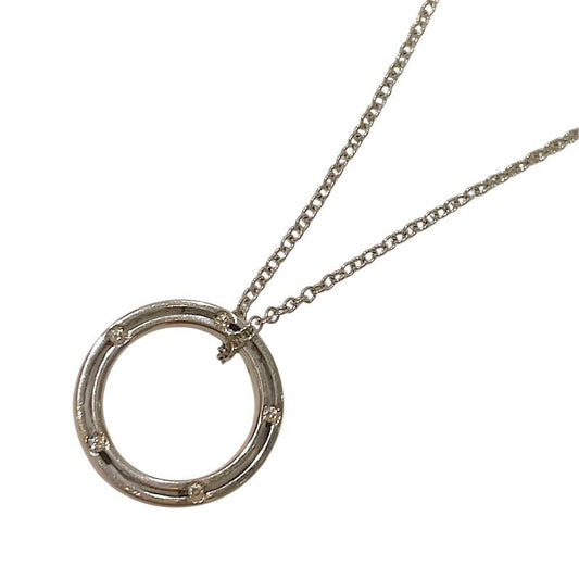 Damiani D-Side 10P Diamond Necklace in 750WG - Exquisite Elegance