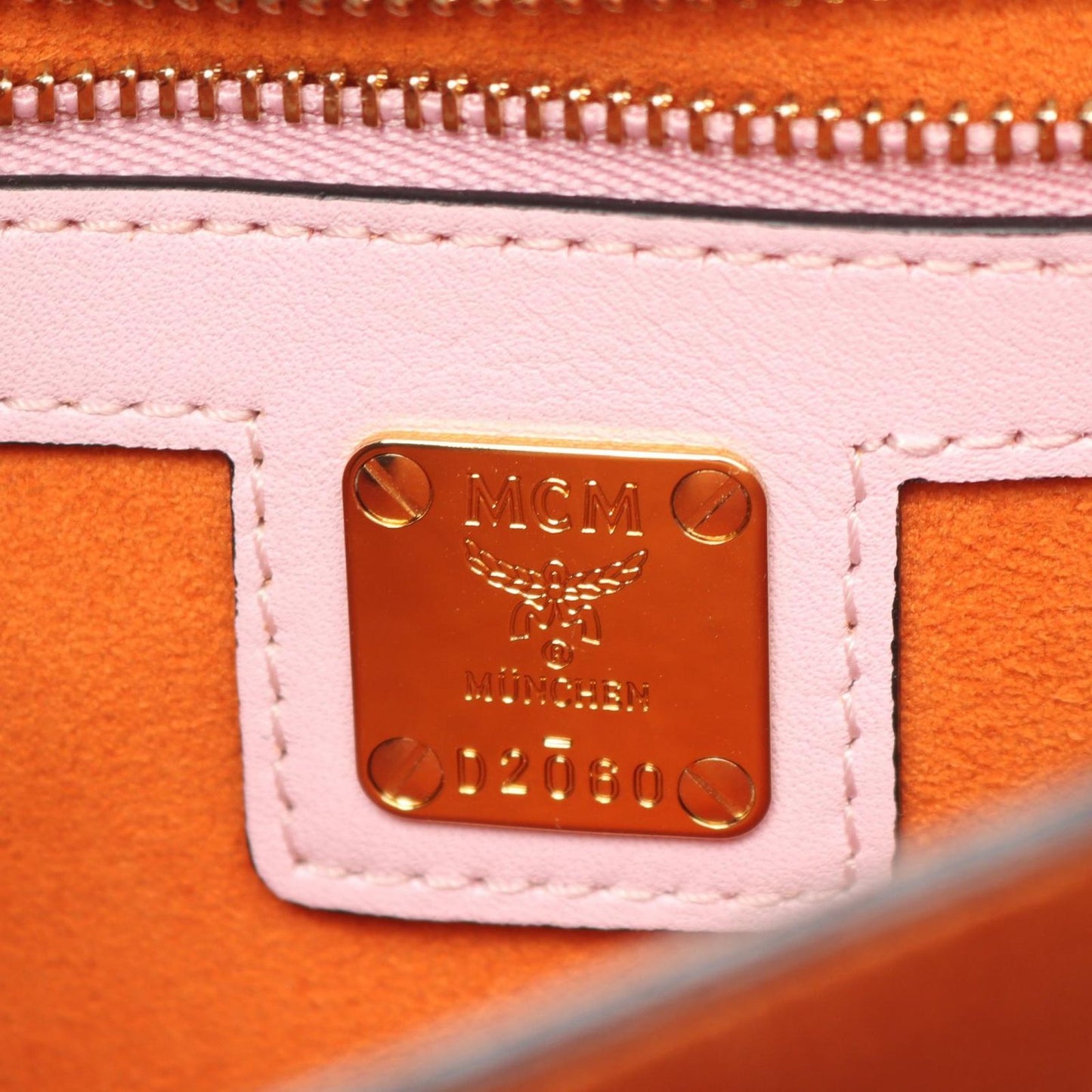 MCM Patricia Pink Leather Shoulder Bag - Exquisite Craftsmanship