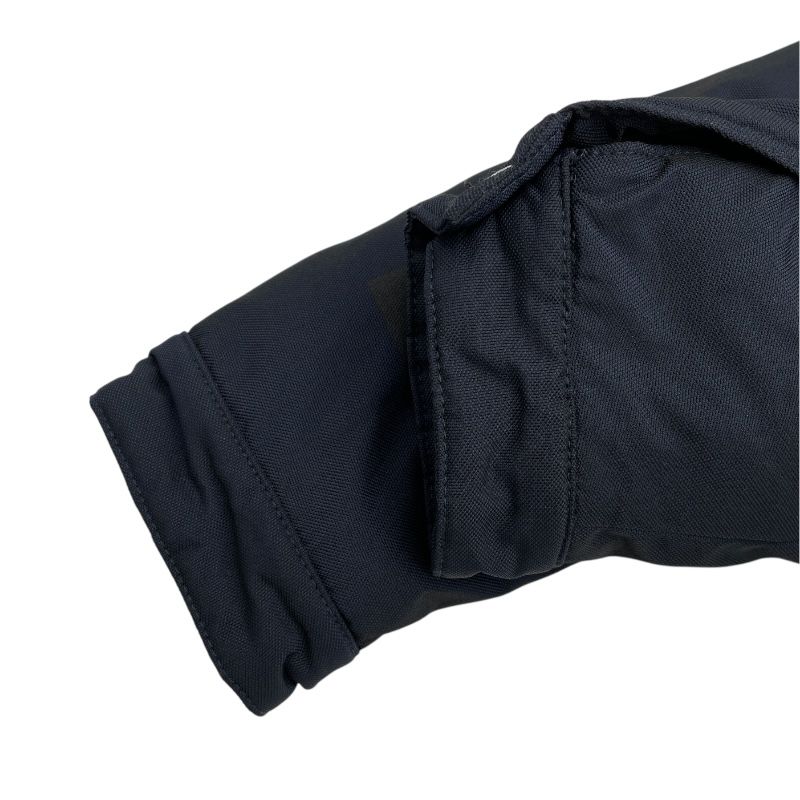 DSQUARED Logo Print Quilted Jacket in Navy - Size 48