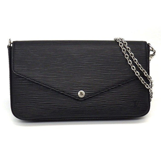 Louis Vuitton Pochette Felicie M81876 Black Epi Leather Shoulder Bag