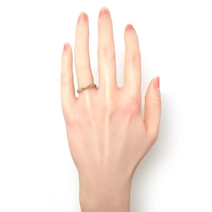 Chanel Coco Crush Mini Ring in K18 Beige Gold - Size 15