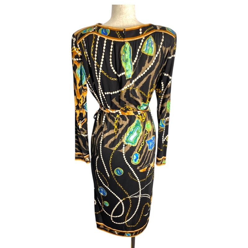LEONARD Multicolor Silk Leopard Print Dress - Exquisite Elegance