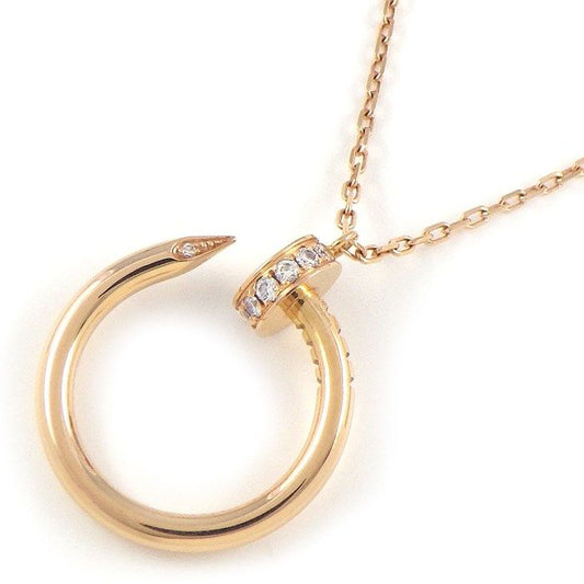 Cartier Juste un Clou Necklace with Diamonds in 18K Pink Gold