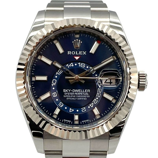 Rolex Sky-Dweller 326934 Blue Dial WG/SS Automatic Men's Watch