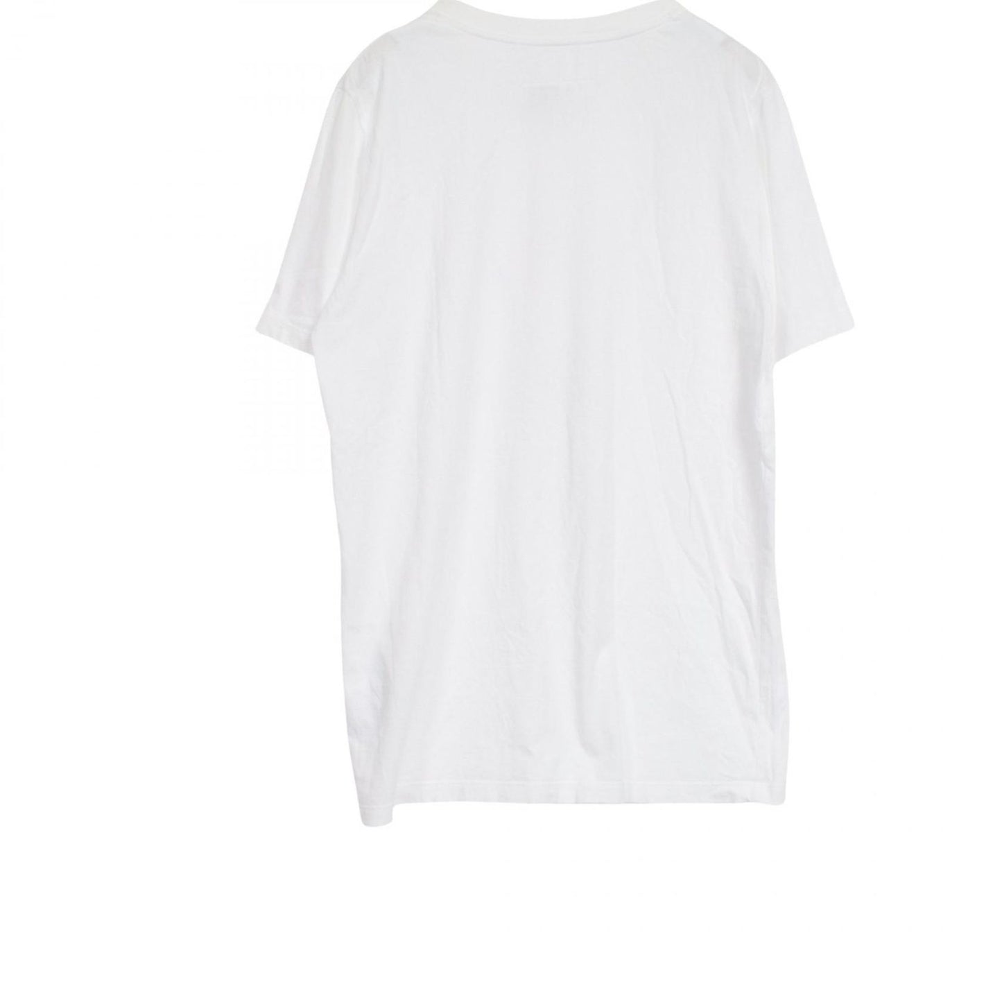 MM6 Numeric Signature White Cotton T-Shirt - Unisex