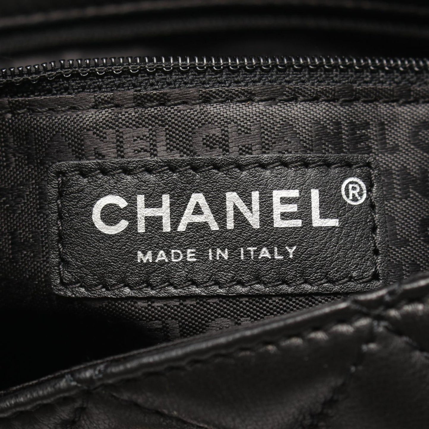 CHANEL Matelassé Black Lambskin Shoulder Bag - Timeless Elegance