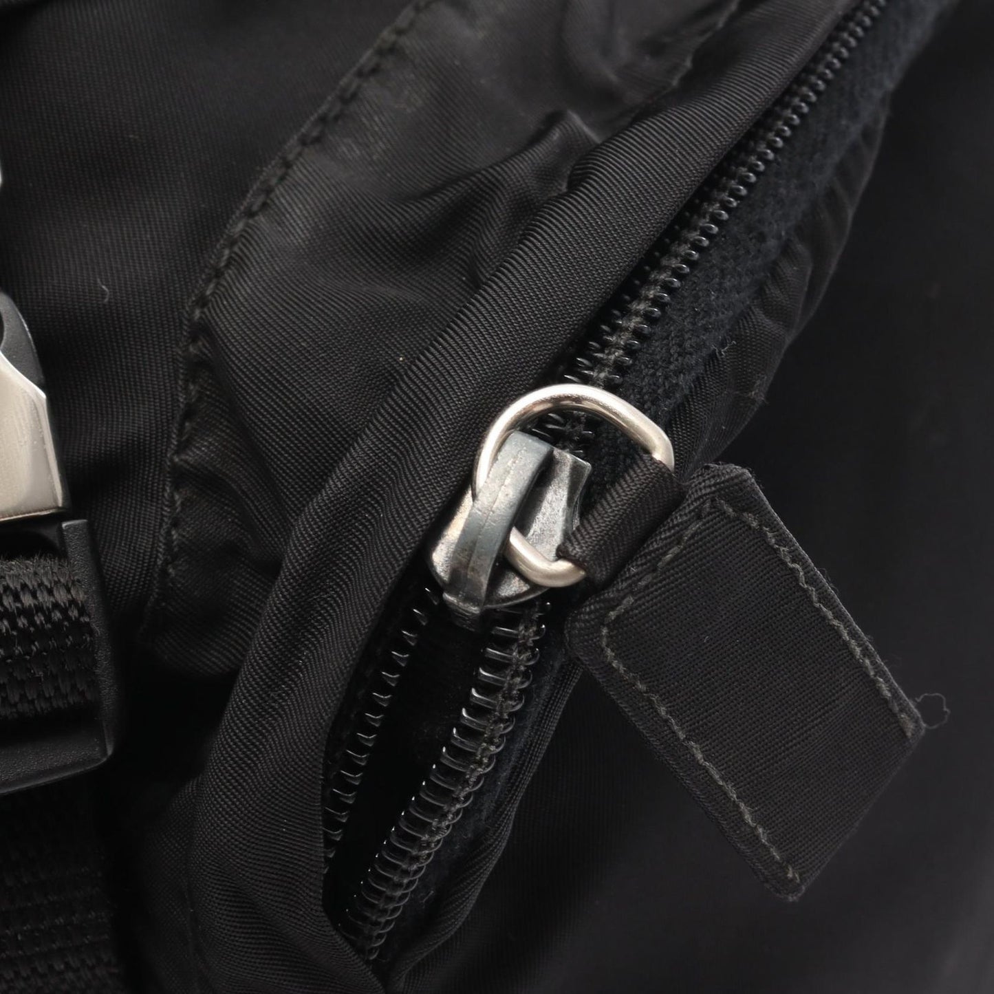 PRADA TESSUTO MONTAGN Black Nylon Backpack - Timeless Elegance