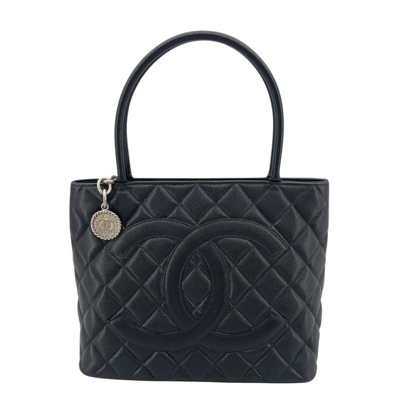 CHANEL Reissue Tote A01804 Black Caviar Leather Handbag