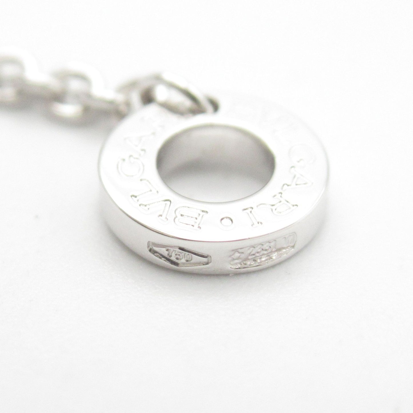 BVLGARI Parentesi Necklace in K18 White Gold - Timeless Elegance