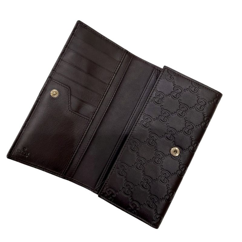 GUCCI GG Marmont Long Wallet in Brown Leather - Timeless Elegance