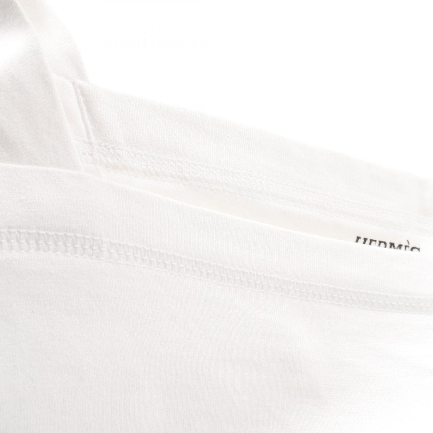 HERMES Embroidered Pocket Tunic - Timeless Elegance in Cotton