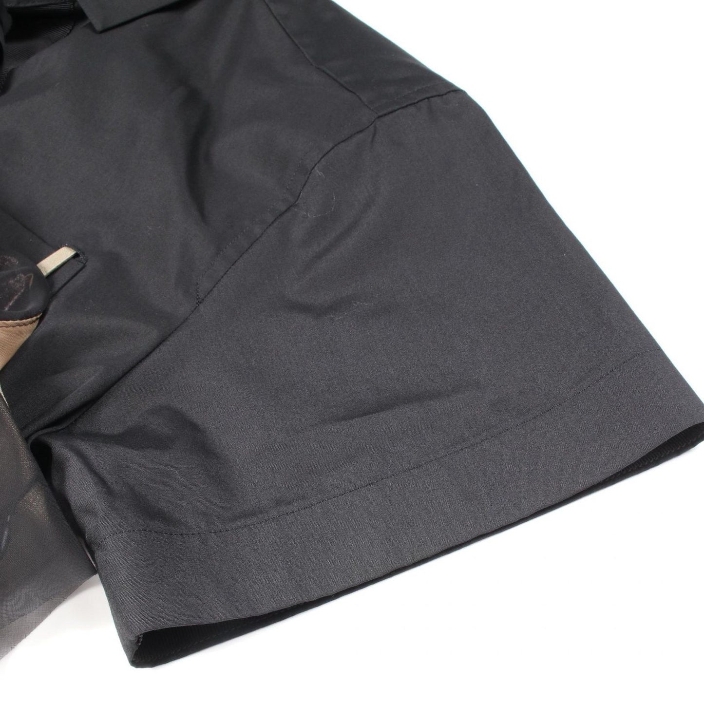 Sacai Cotton Dress in Black and Beige - Timeless Elegance