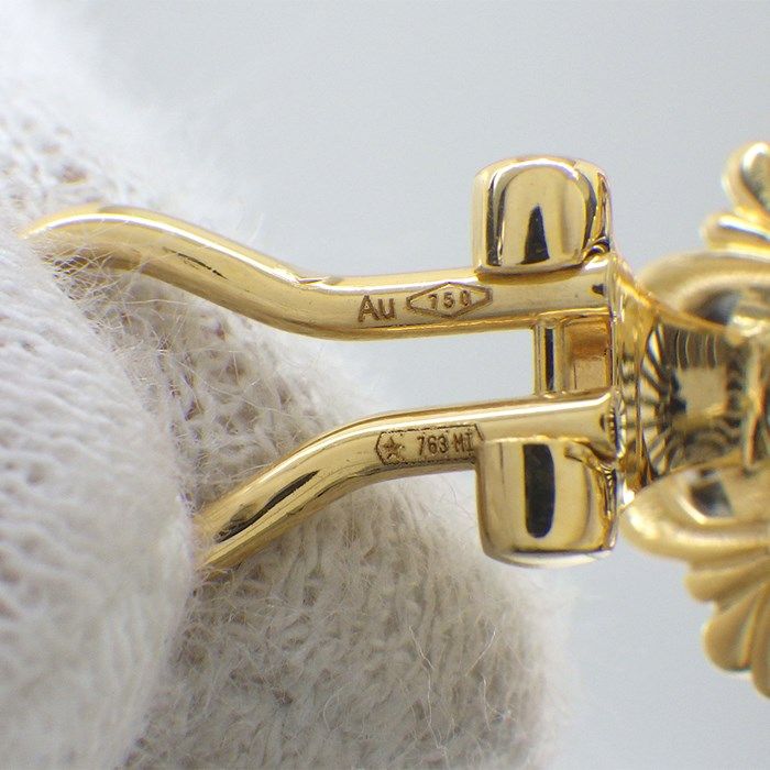 Buccellati Opera Tulle Earrings in K18 Yellow & White Gold