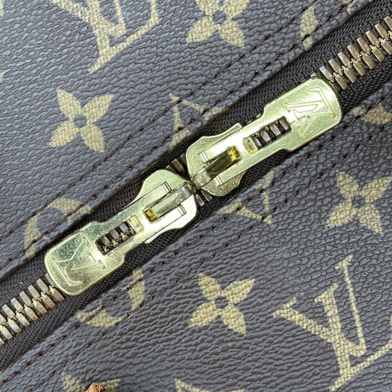 Louis Vuitton Keepall 60 Monogram Canvas Brown Unisex Boston Bag