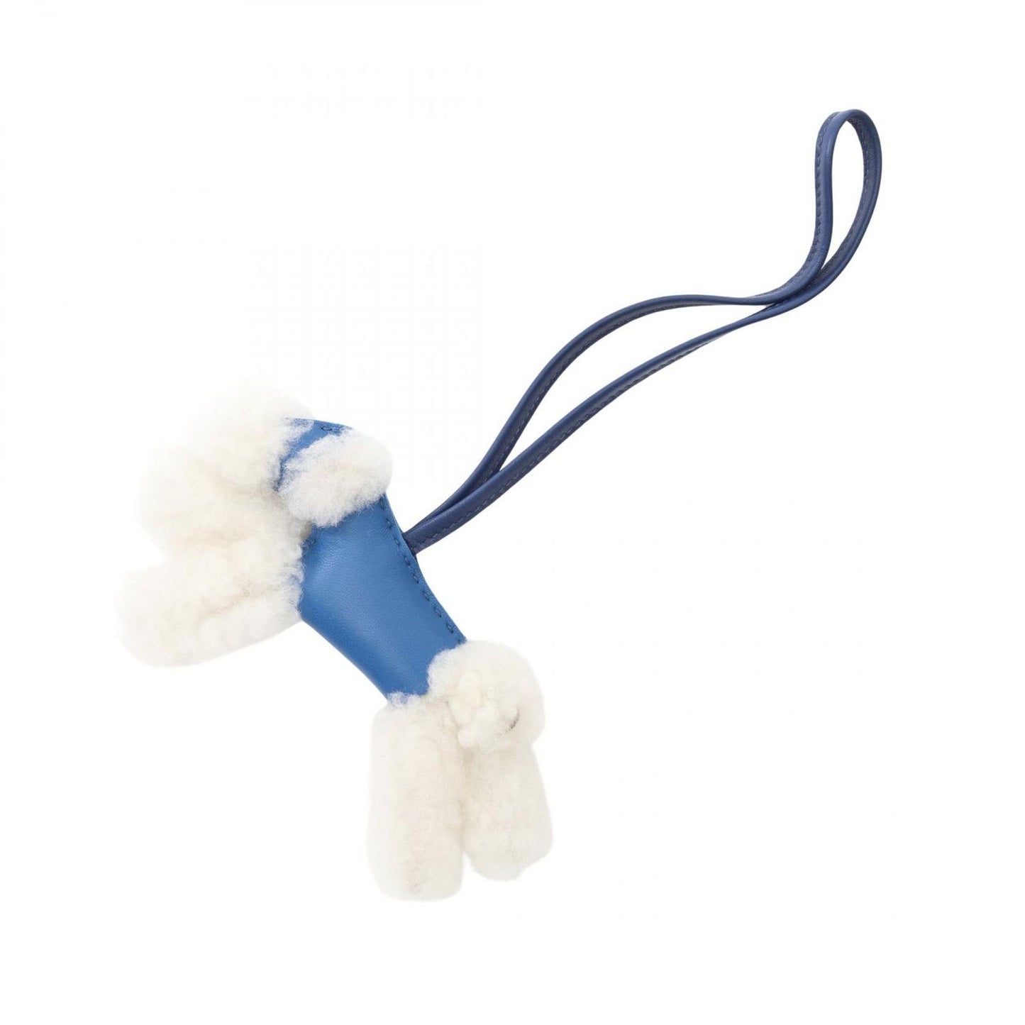 HERMES Buddy Charm in Blue France & Blue Saphir - Exquisite Craftsmanship