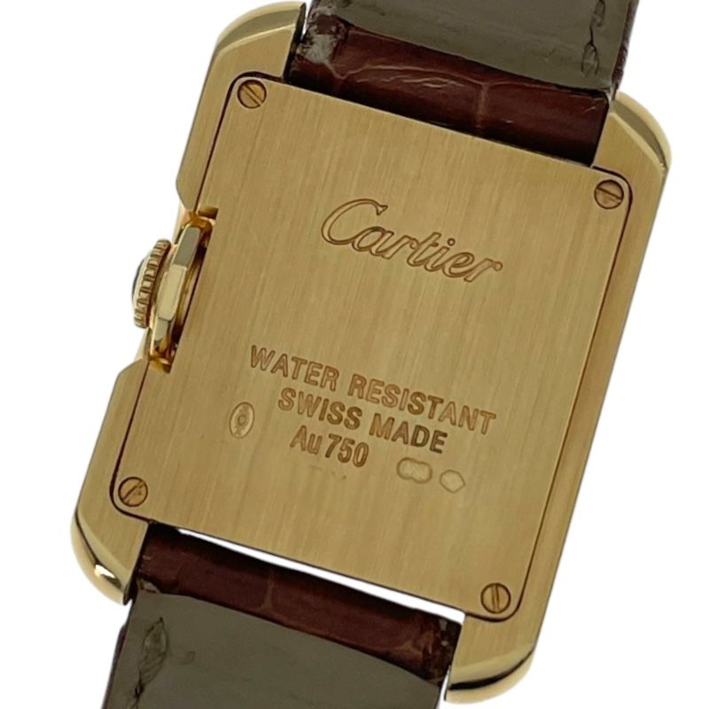 Cartier Tank Anglaise W5310028 K18YG Women's Watch - Timeless Elegance