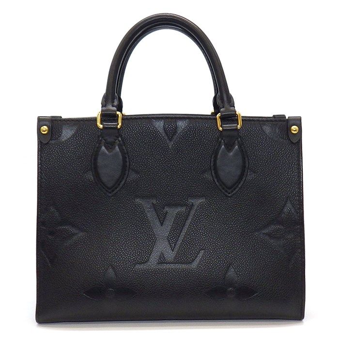 Louis Vuitton OnTheGo PM Handbag in Noir Monogram Empreinte