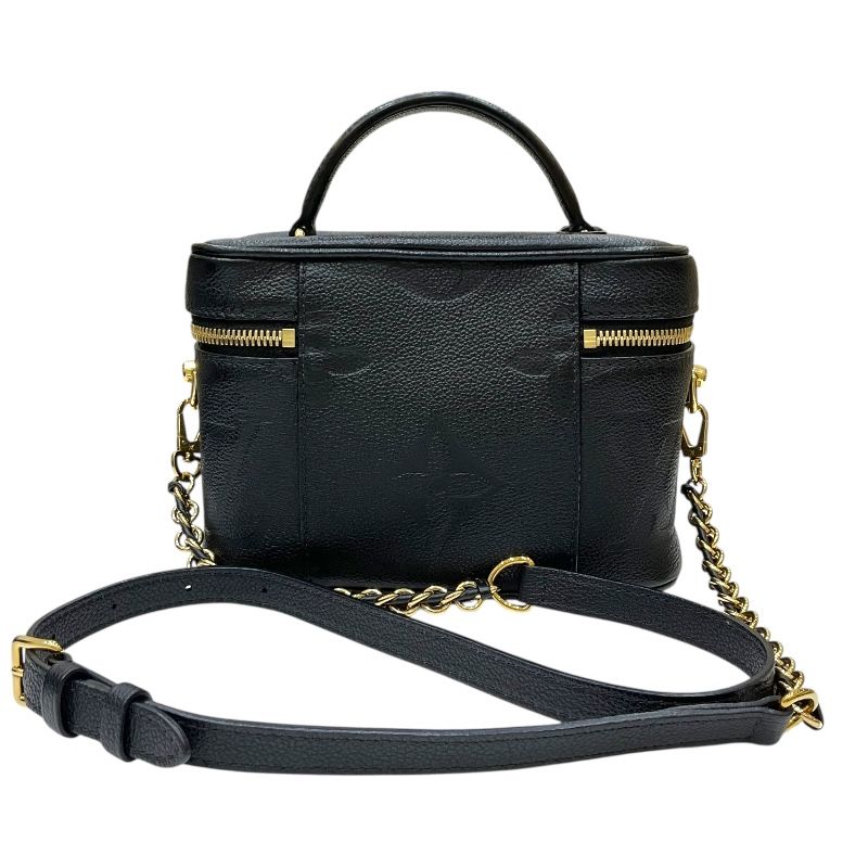 Louis Vuitton Vanity PM M45598 Black Monogram Empreinte Handbag