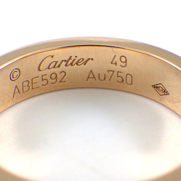 Cartier Love Ring Small Model SM with Diamond - K18 Pink Gold