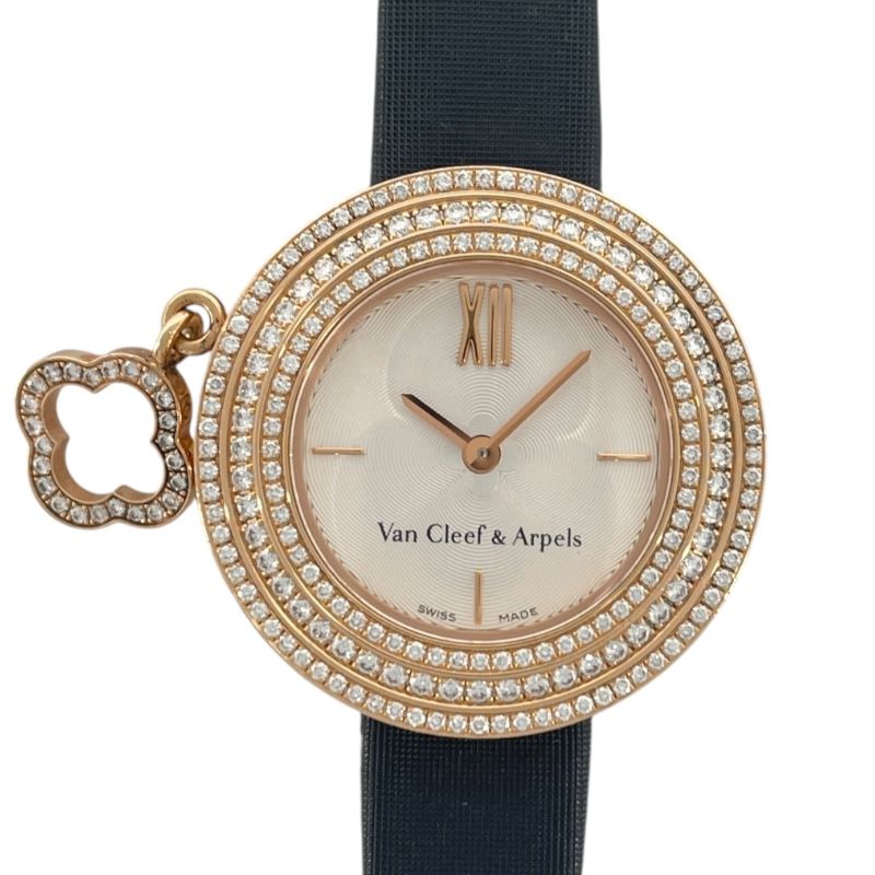 Van Cleef & Arpels Charm Mini VCARO29700 K18PG Quartz Watch
