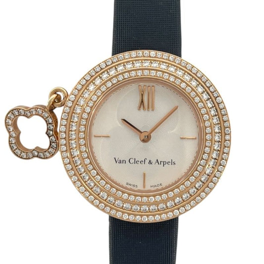 Van Cleef & Arpels Charm Mini VCARO29700 K18PG Quartz Watch