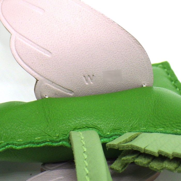 HERMES Rodeo Pegasus PM Bag Charm - 2024 Edition in Veil Yucca