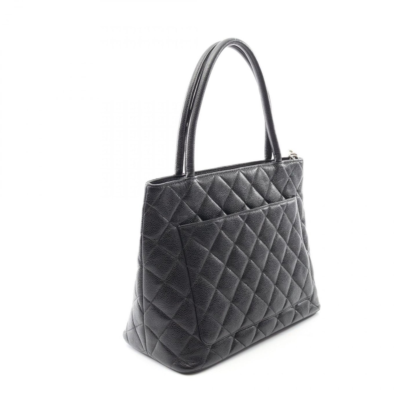 CHANEL Reissue Tote A01804 Black Leather Handbag