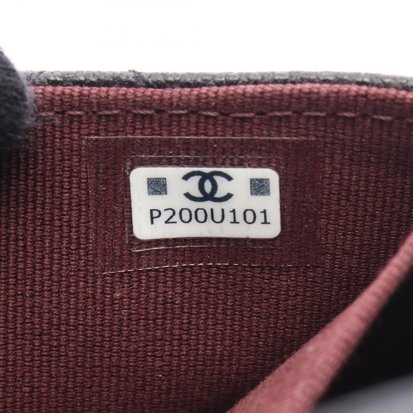 CHANEL Matelassé Mini Chain Wallet in Black Caviar Leather