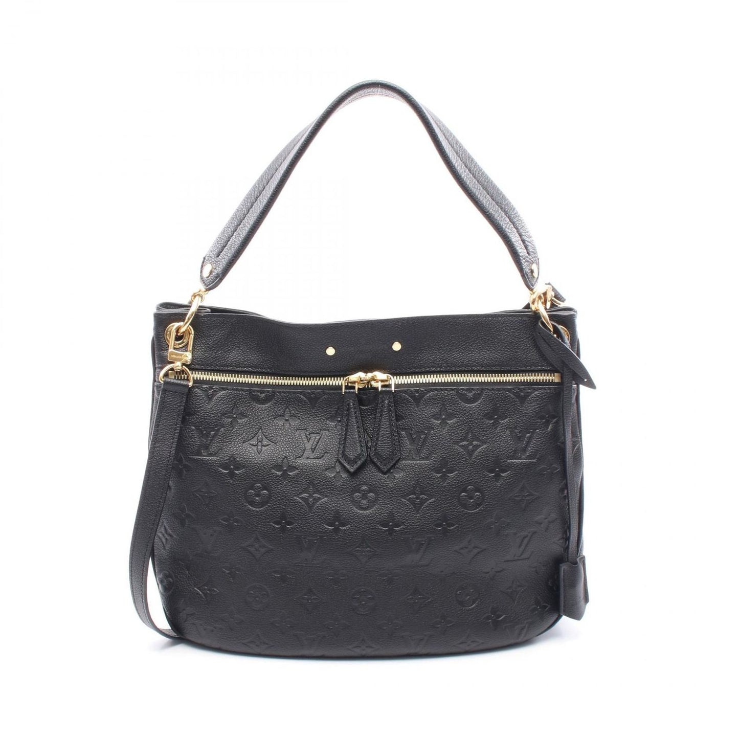 Louis Vuitton Spontini Monogram Empreinte Noir Handbag - Timeless Elegance