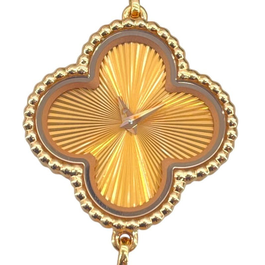 Van Cleef & Arpels Sweet Alhambra K18PG Gold Quartz Ladies Watch