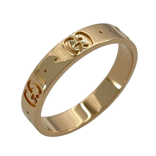 GUCCI Icon Ring in K18 Pink Gold - Exquisite Luxury Jewelry