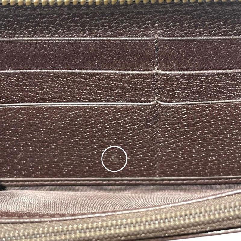 GUCCI GG Marmont Round Zip Wallet - Unisex Leather Luxury Accessory