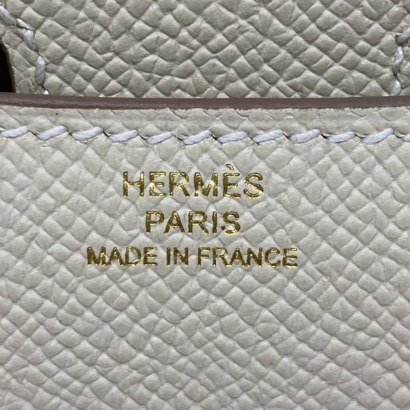 HERMES Constance 3 Mini Bag in Clay with Gold Hardware