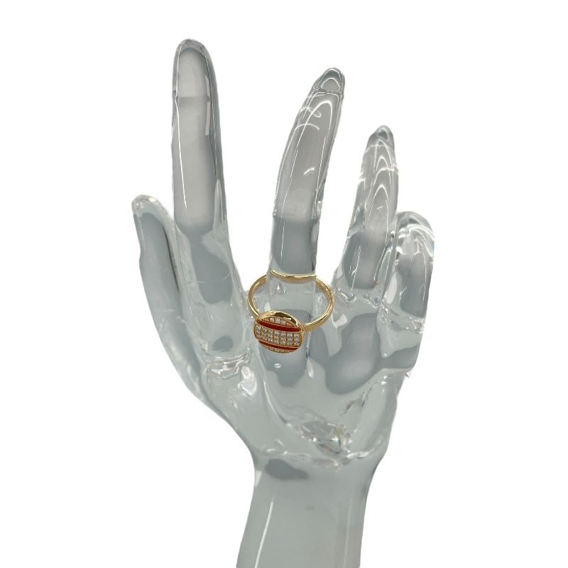 CHAUMET Class One Ring in K18 Pink Gold with Diamond