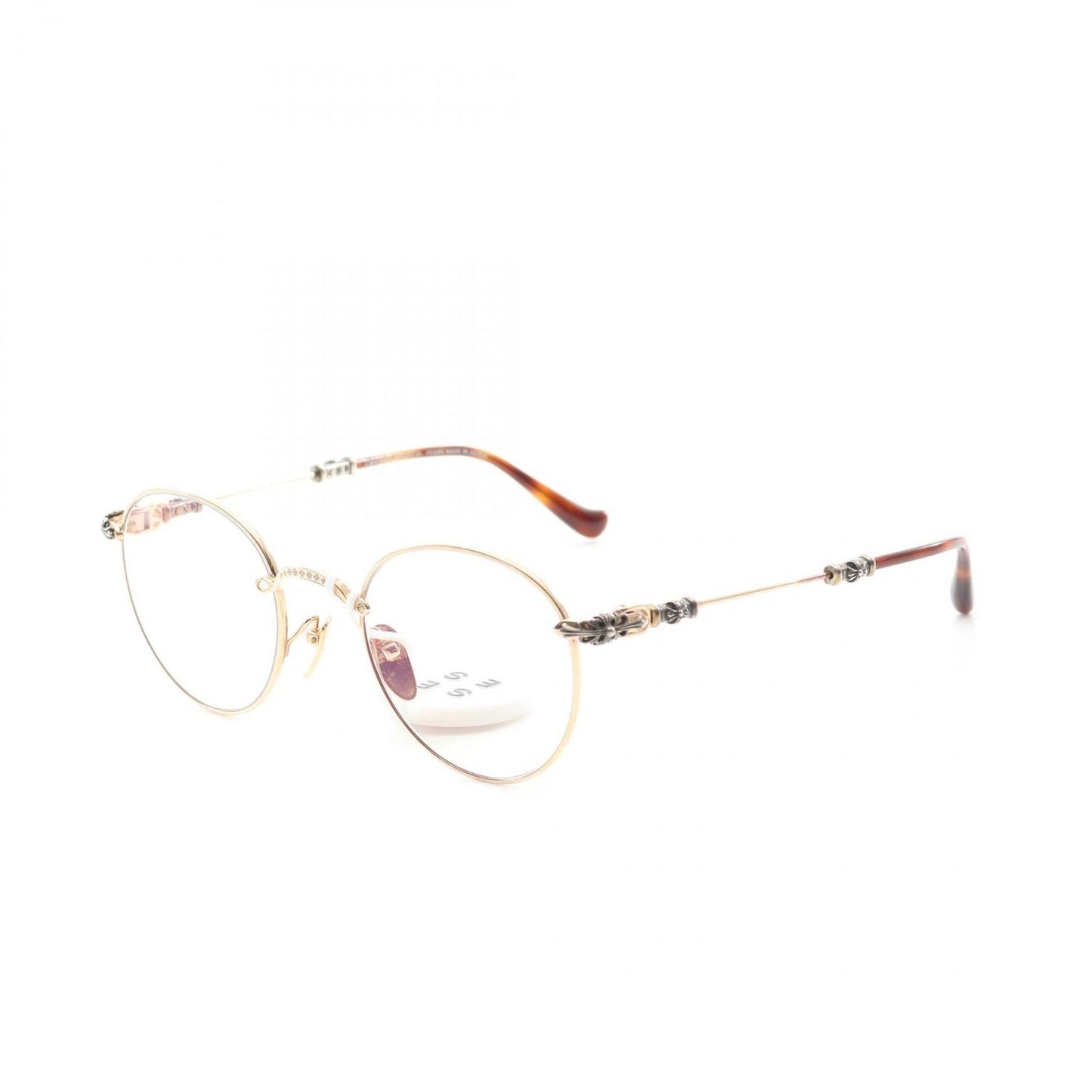 CHROME HEARTS BUBBA-A Sunglasses - Exquisite Gold Frame