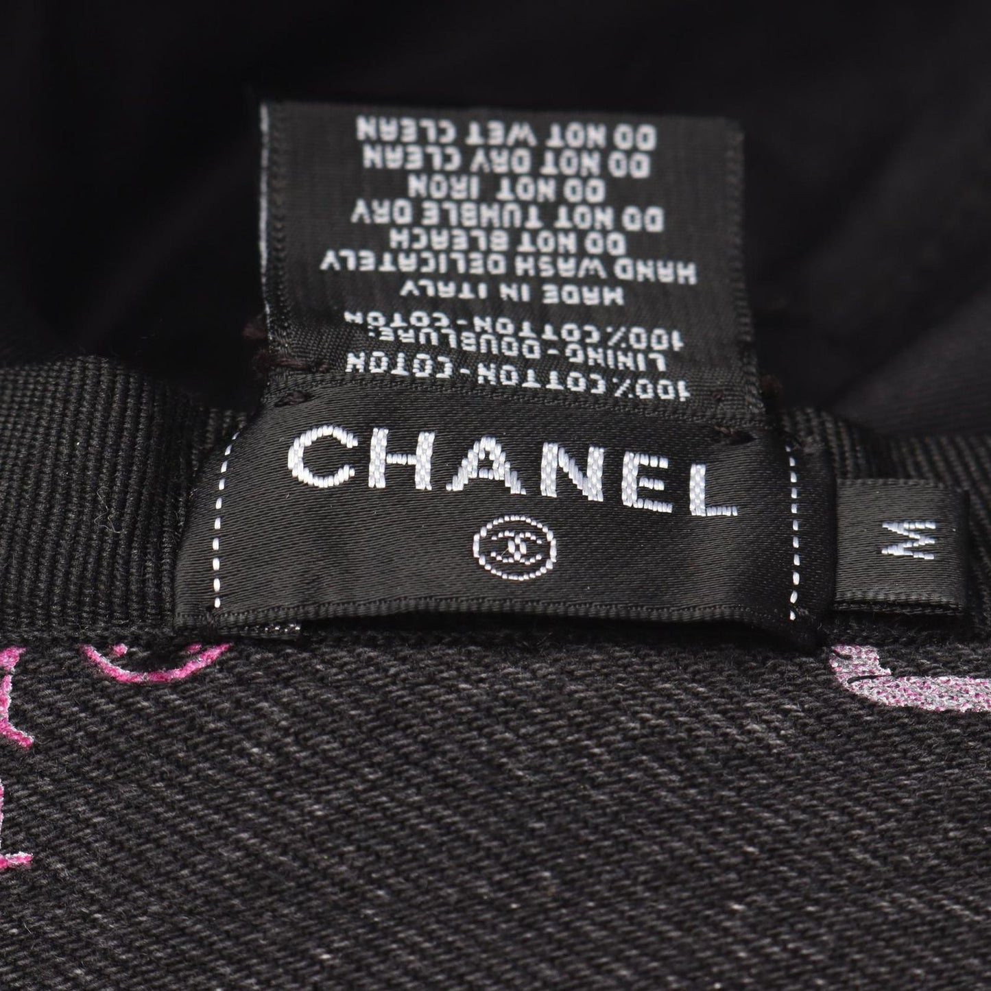 CHANEL Crusher Denim Bucket Hat - Timeless Elegance