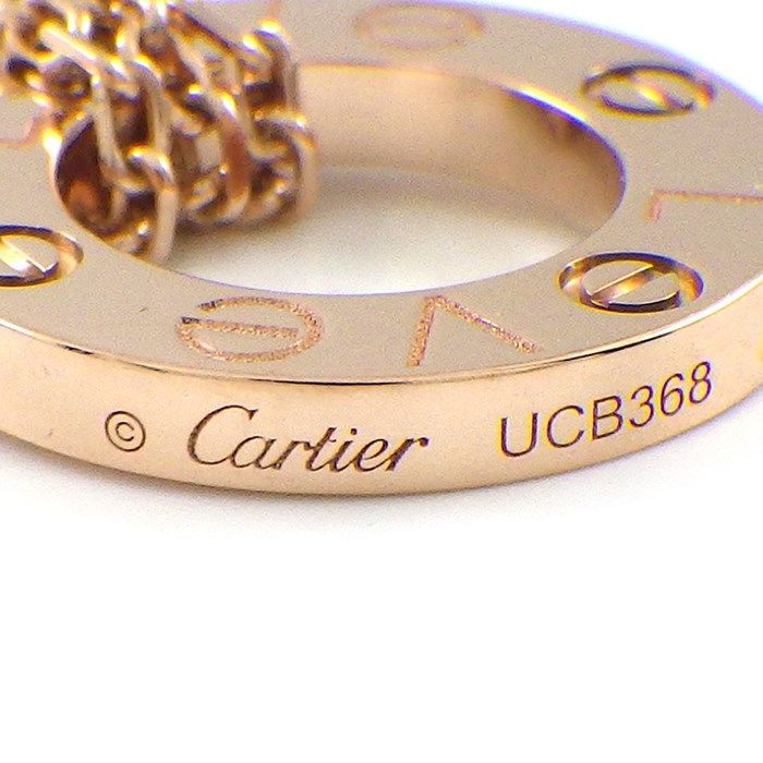 Cartier Love Bracelet B6063600 with Diamonds in K18 Pink Gold