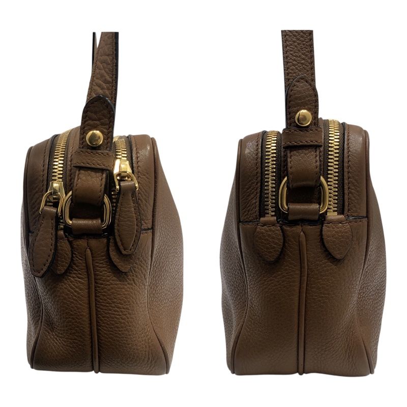 PRADA Unisex Leather Camera Bag - Timeless Elegance