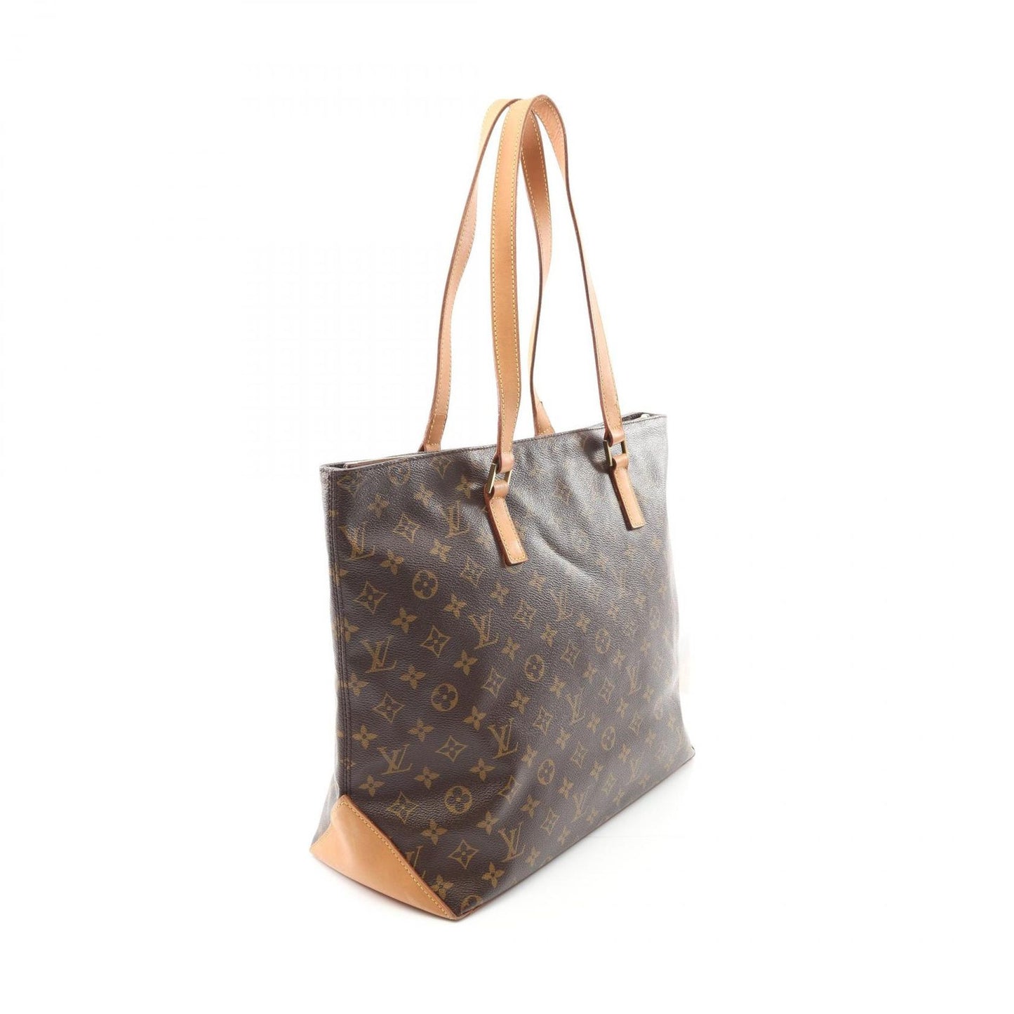 Louis Vuitton Cabas Mezzo Tote Bag - Timeless Elegance in Brown