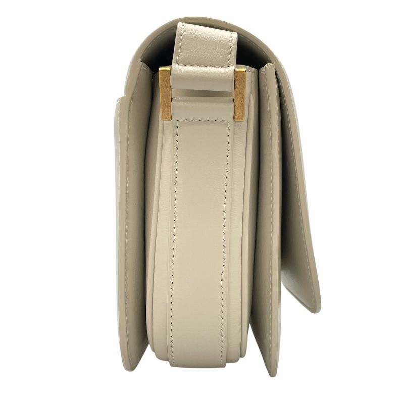 Saint Laurent LE61 Ivory Leather Shoulder Bag - Exquisite Elegance