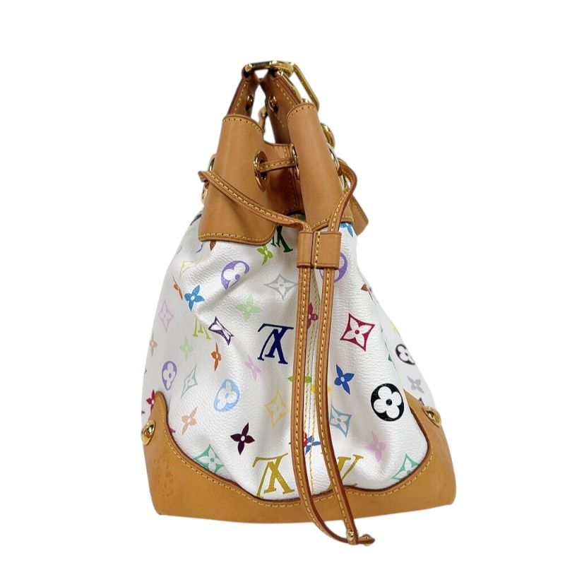 Louis Vuitton Ursula M40123 Monogram Multicolor Handbag - Gold Hardware